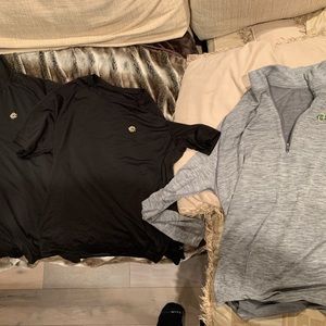 3 XXL Lululemon Oakmont Country Club Shirts like new RARE!!!